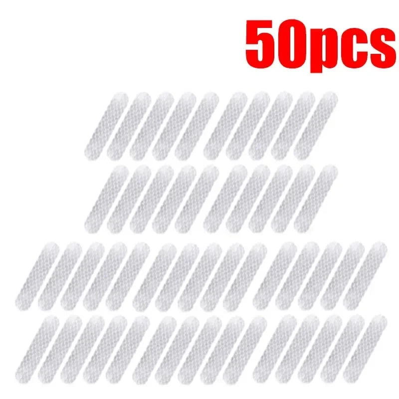 Motorcycle Helmet Warning Reflective Stickers - Night Safety Strips