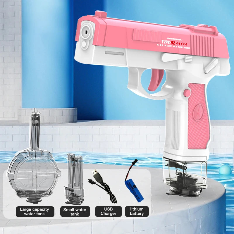 M416 Water Gun Electric Pistol - Full Automatic Summer Fun