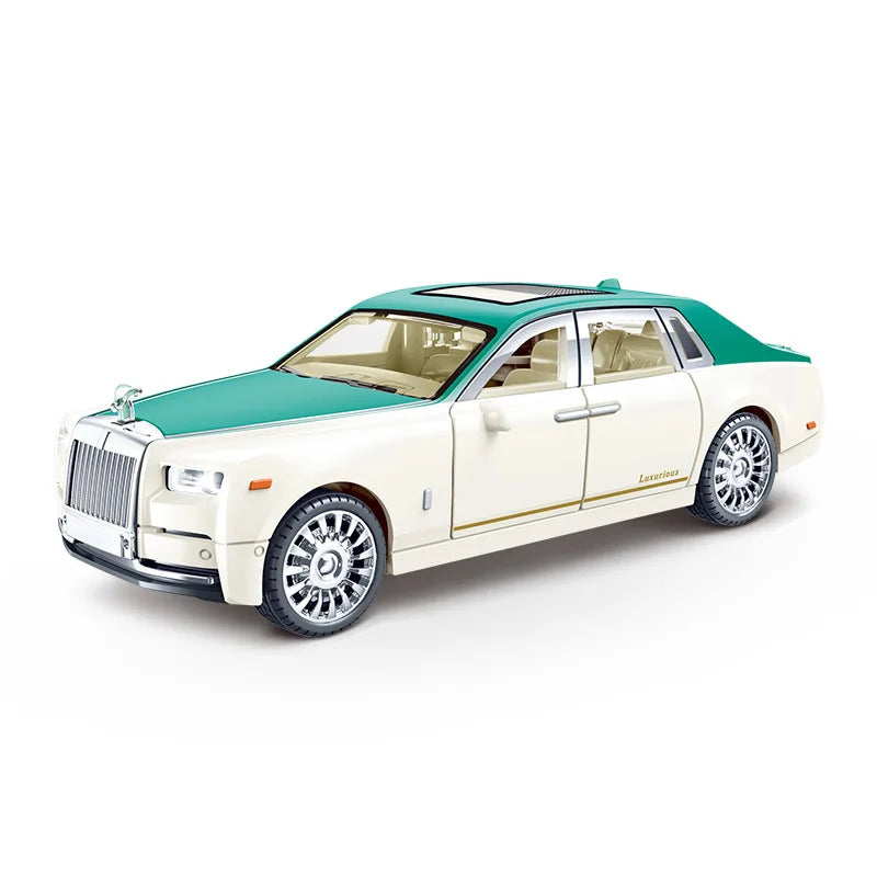 Inertia Pull-Back Car Toy - Lighting Sound Commercial Vehicle Model
