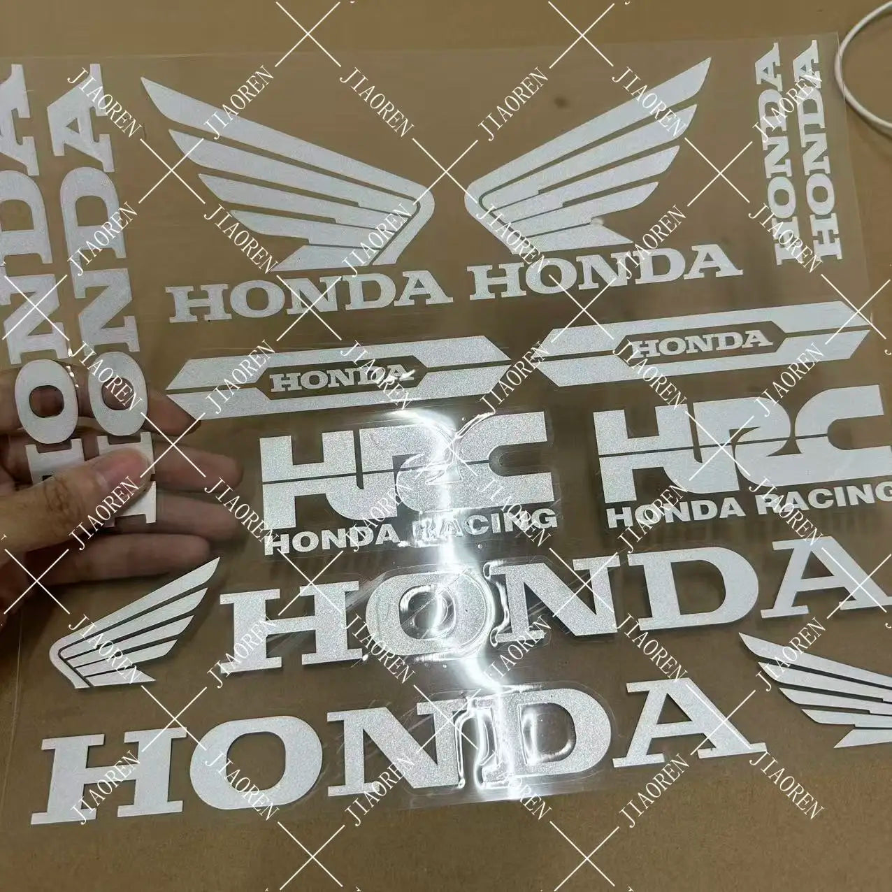 Motorcycle Logo Sticker - Halloween Decal Kit
