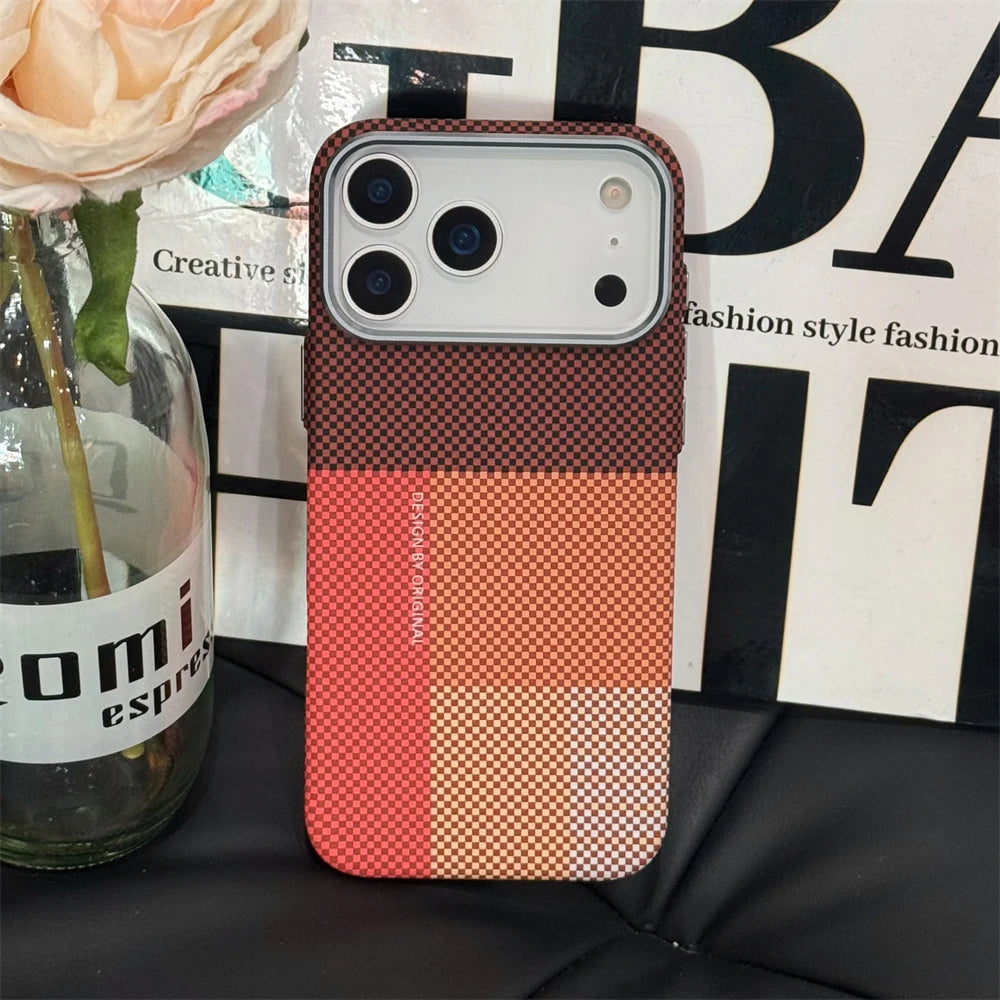Carbon Fiber iPhone Case - Magnetic Wireless Charging Compatible