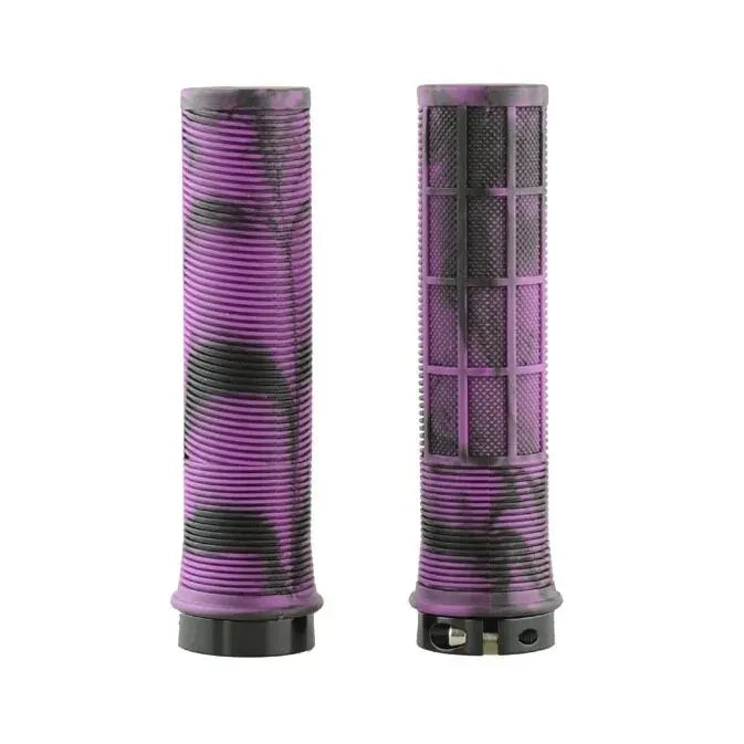 TPR Bicycle Grips - Aluminum Alloy Lock-On Handlebar