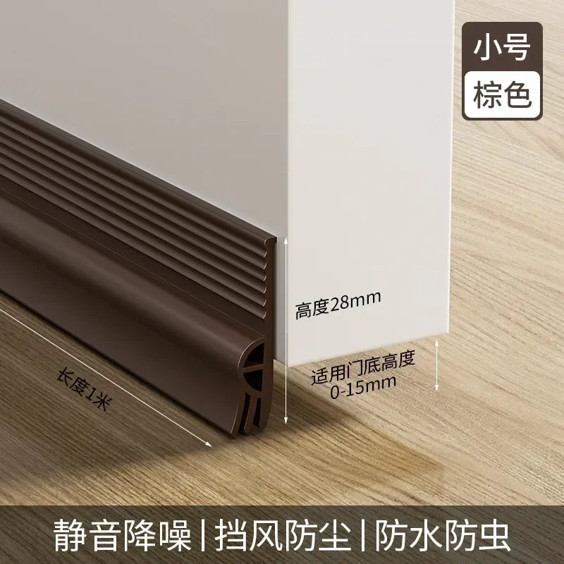 Door Bottom Sealing Strip - Weatherproof Draft Stopper