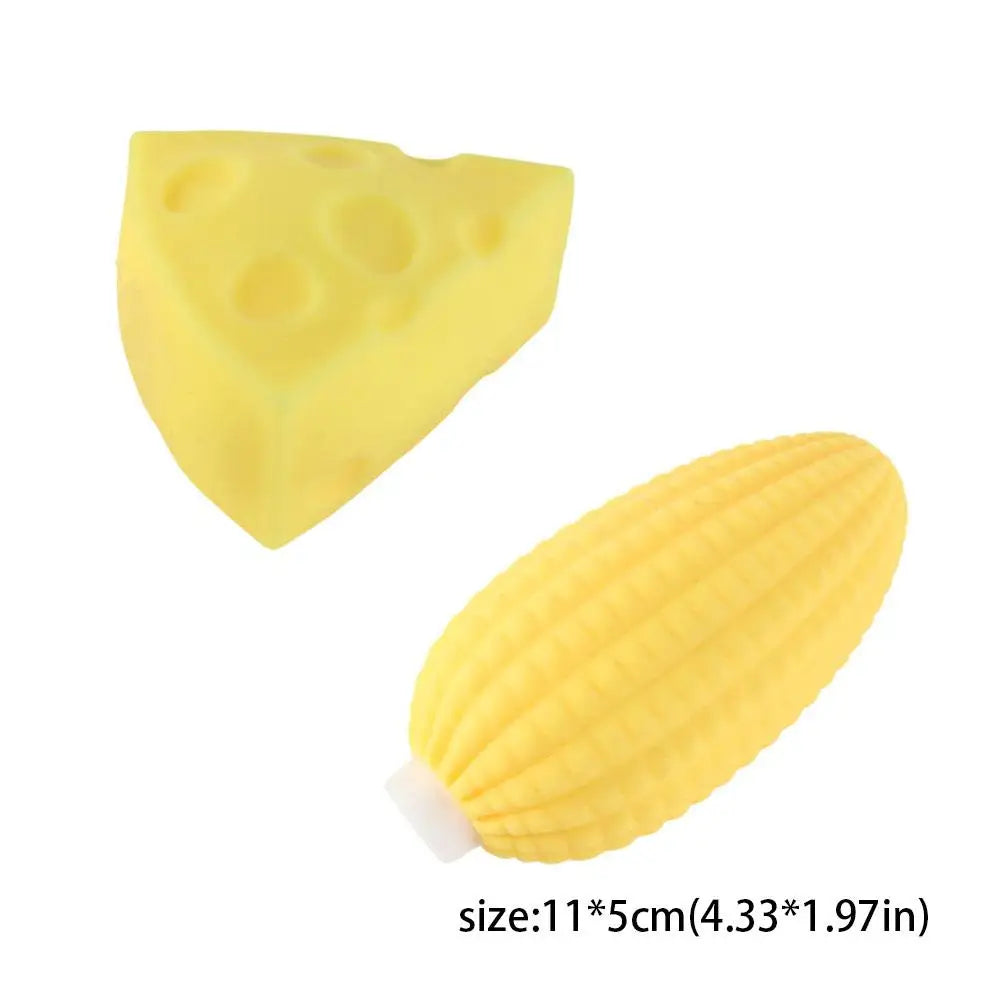 Cheese & Corn Squeeze Stress Relief Toy