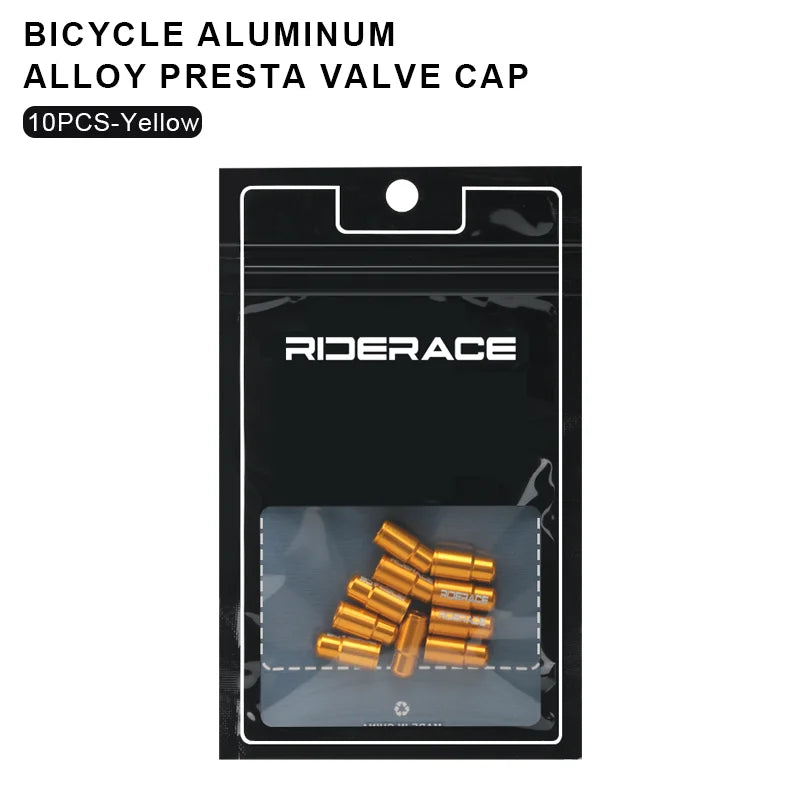 Bicycle Tire Valve Cap - Aluminum Alloy CNC Presta Valve