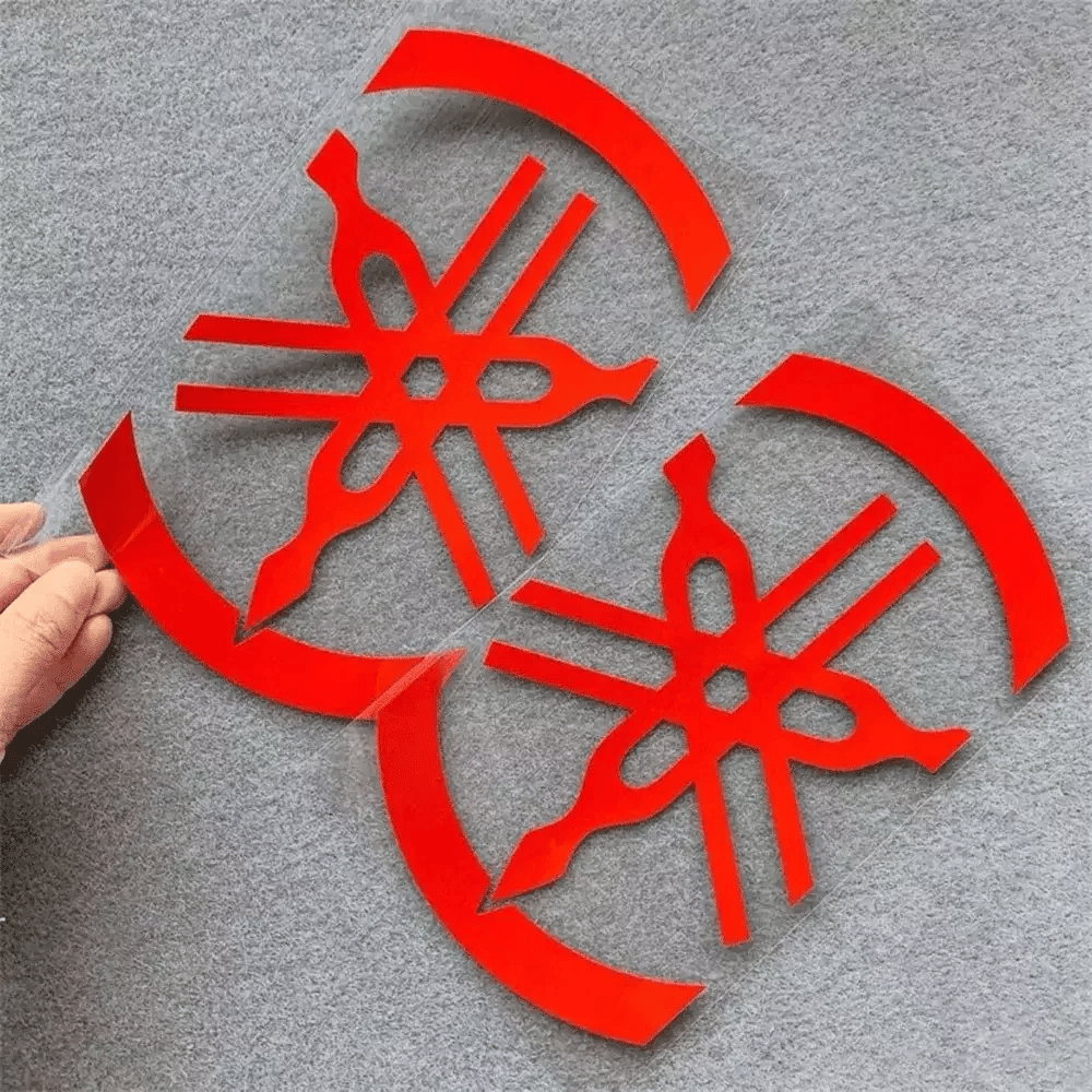 Motorcycle Reflective Laser Letter Stickers - Body Decoration Decals