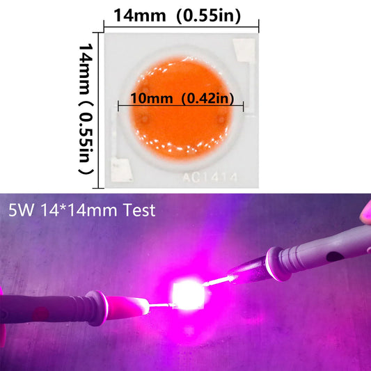 COB LED Grow Light Chip - AC220V Full Spectrum No Driver Needed