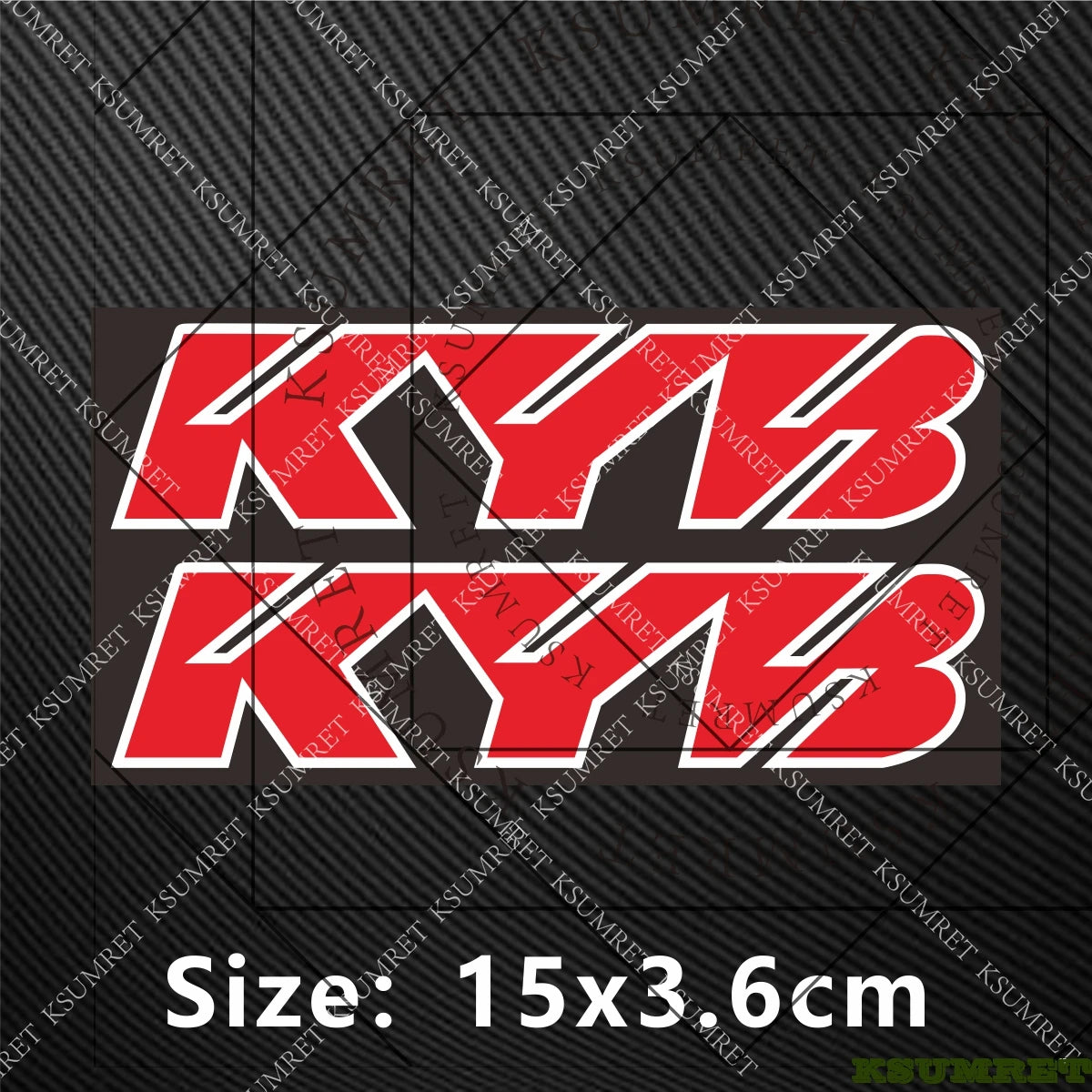Motorcycle Fork Suspension Sticker - Reflective Motocross Decals