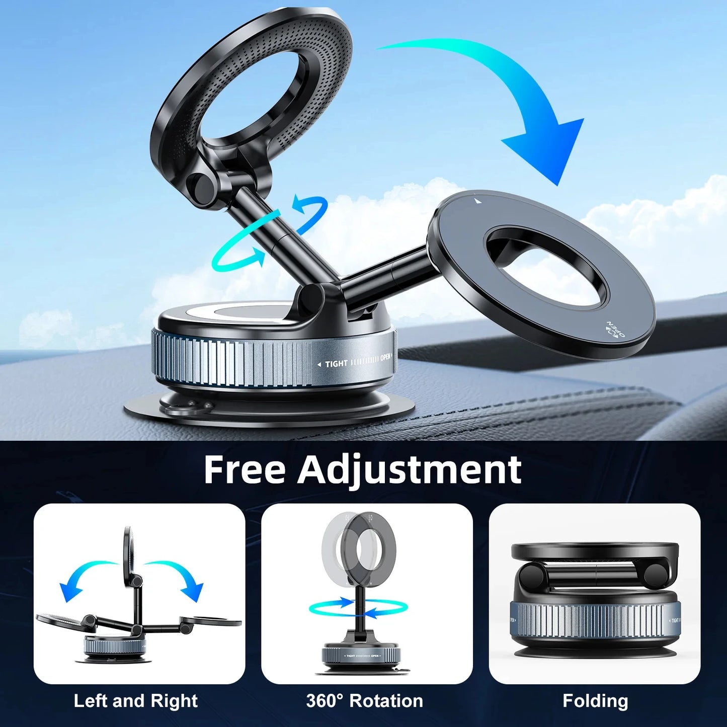 Car Phone Magnetic Stand - Premium Quality