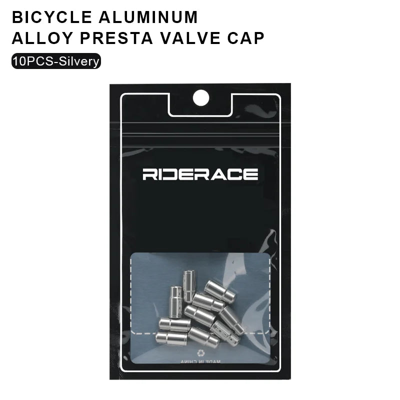 Bicycle Tire Valve Cap - Aluminum Alloy CNC Presta Valve