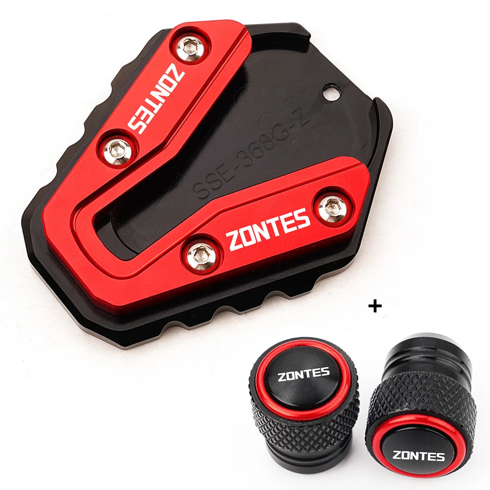 Motorcycle Kickstand Extension Pad - Enlarged Side Stand Pedal