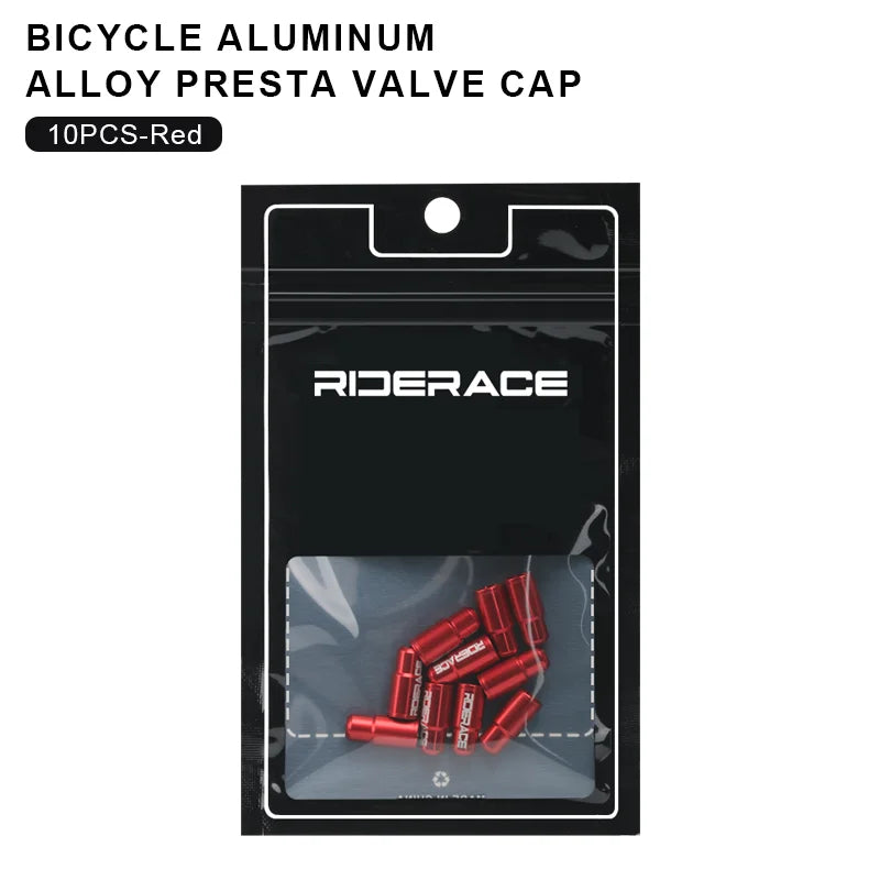 Bicycle Tire Valve Cap - Aluminum Alloy CNC Presta Valve