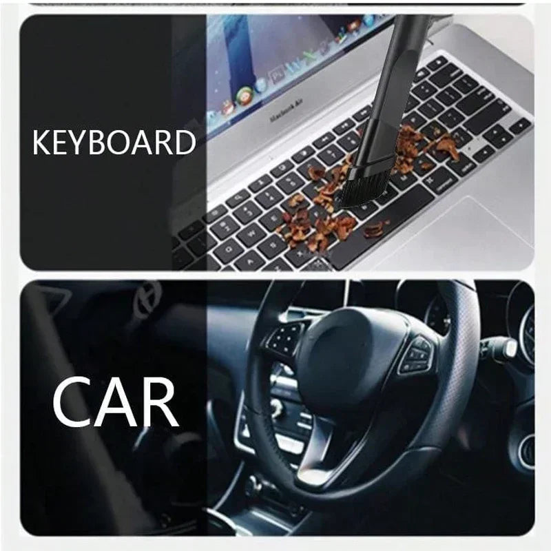 Portable Wireless Car Vacuum - Compact High-Suction Handheld