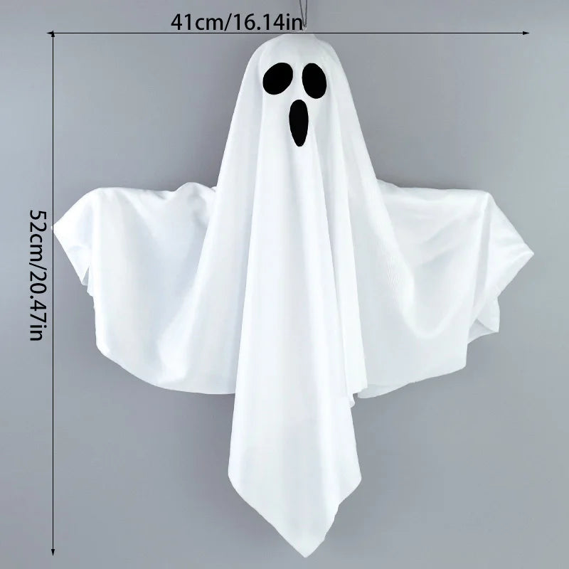 Halloween Ghost LED Light - Hanging Horror Prop Decoration