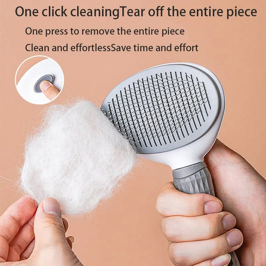 Pet Hair Remover Brush - Universal Grooming Tool for Dogs & Cats
