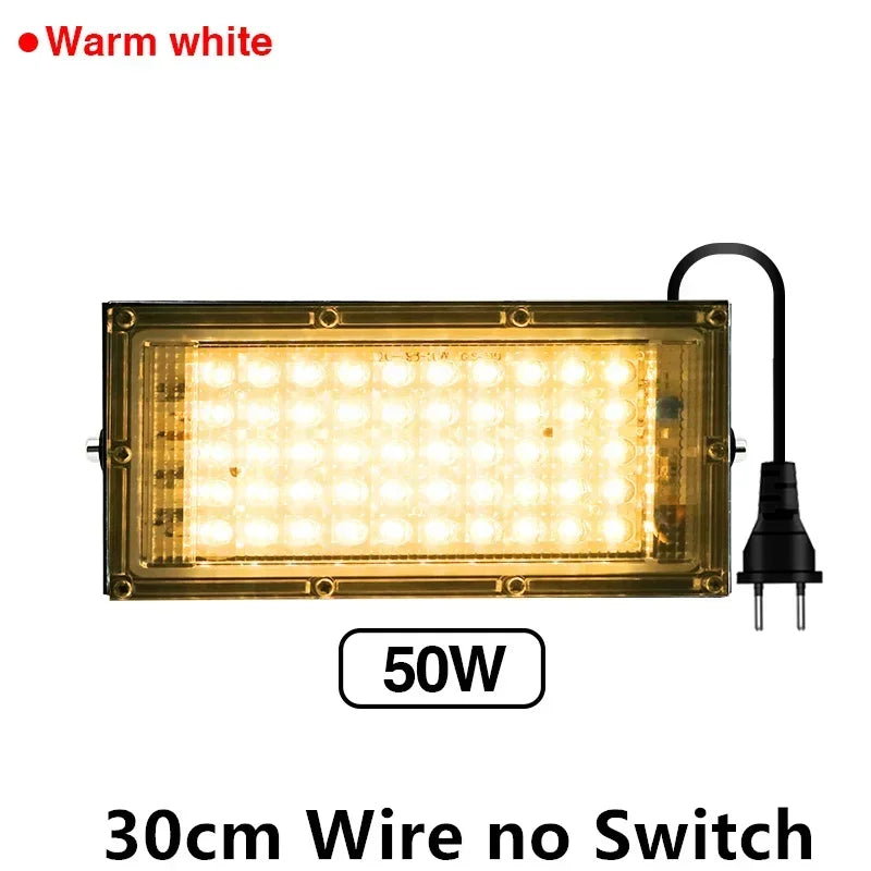 LED Phyto Spotlight 220V - Full Spectrum Hydroponic Plant Light 50W/100W