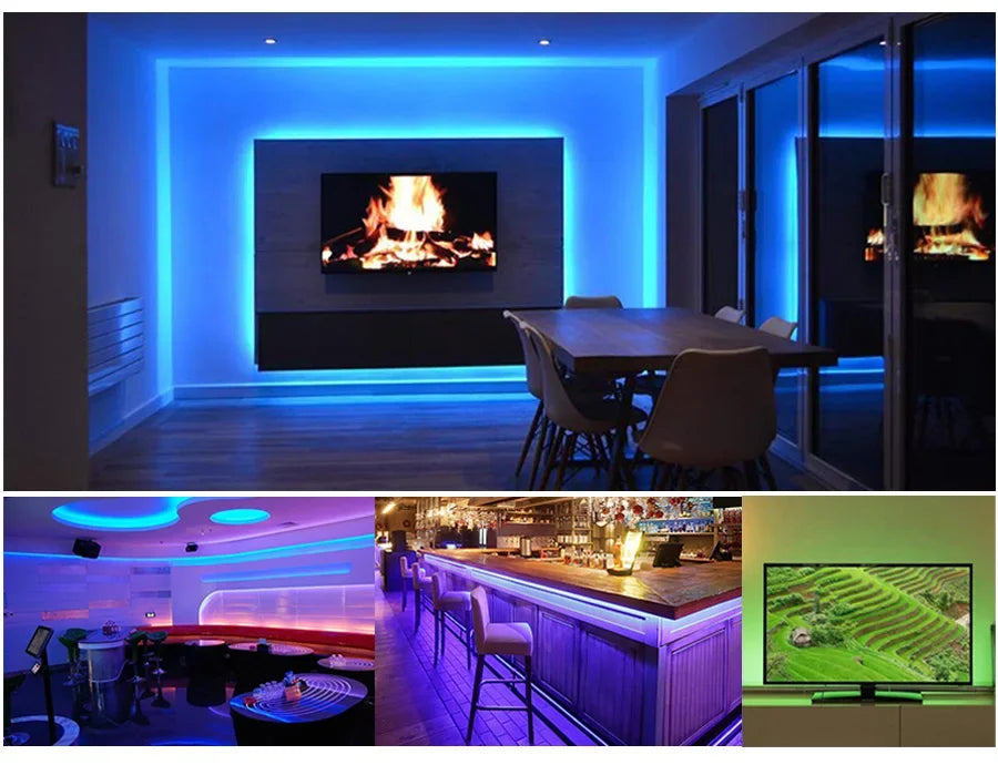 LED Strip Light 5M 300LEDs RGB - Waterproof SMD2835 12V
