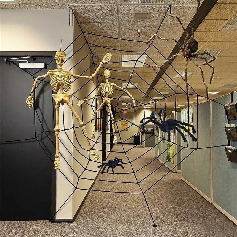Halloween Giant Black Spider - Haunted House Decoration