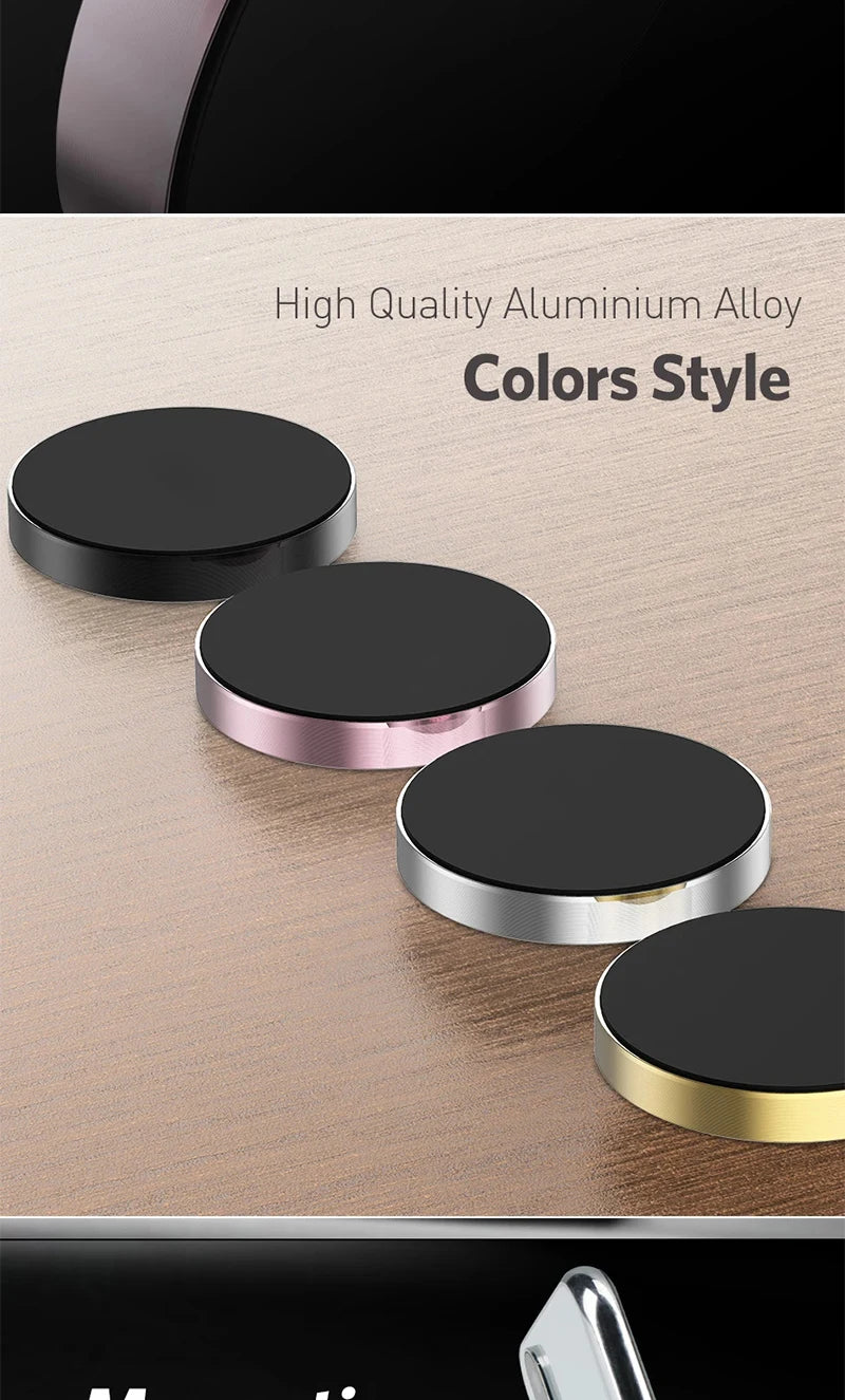 Magnetic Phone Car Holder - Universal Mount Bracket for Safe Driving