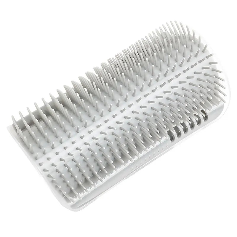 Cat Groomer Post Corner Brush