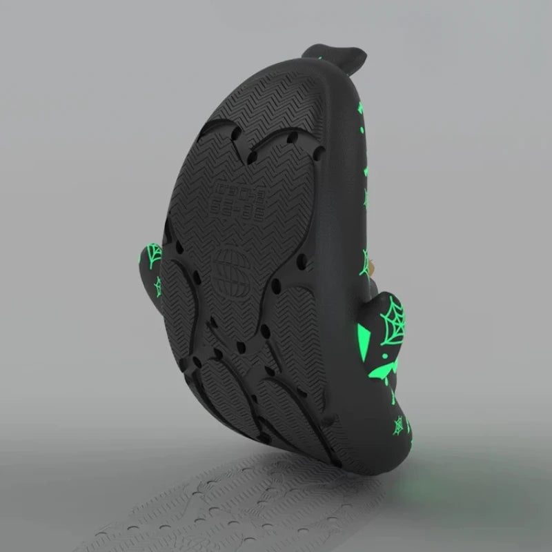 Glow-in-the-Dark Shark Slipper Sandals