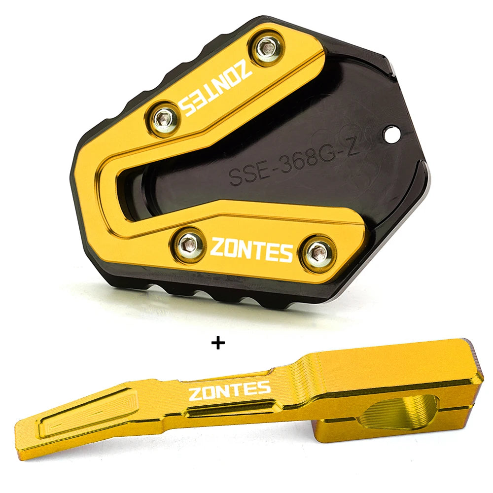 Motorcycle Kickstand Extension Pad - Enlarged Side Stand Pedal