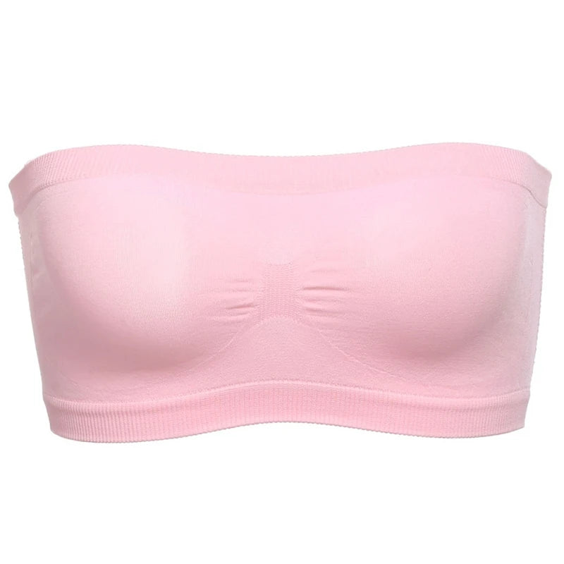 Strapless Crop Top Bra - Summer Collection