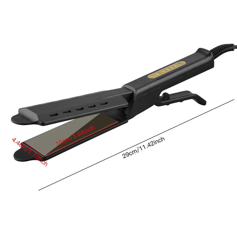 Professional Titanium Hair Straightener - Wide Plate