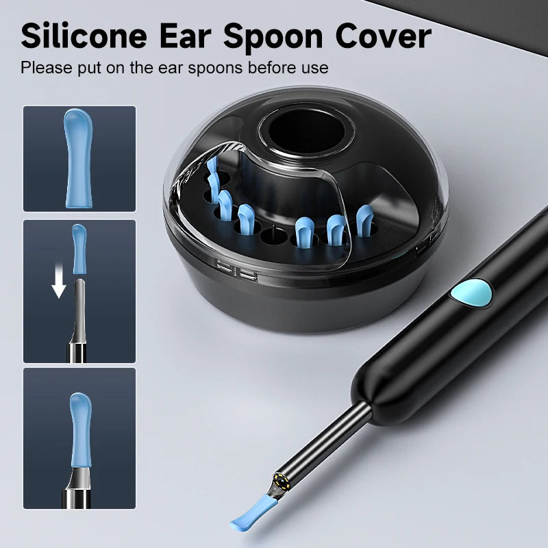 Smart Visual Ear Camera HD1080P - WiFi Ear Cleaner with Case