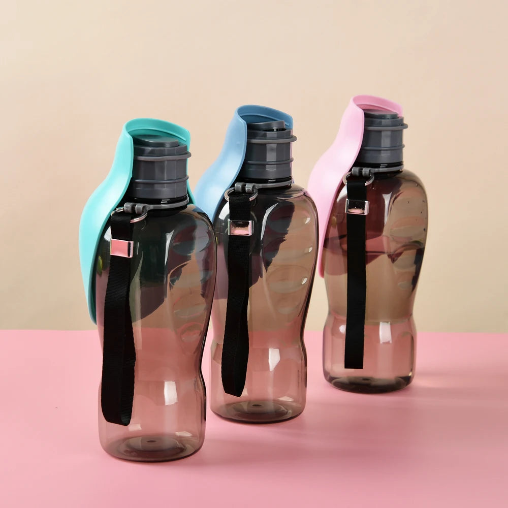 Bouteille d'eau portable pour animaux de compagnie - 800 ml
