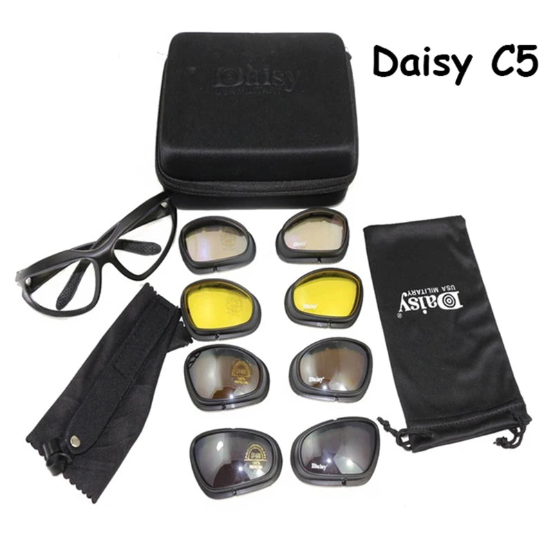 Daisy X7 Polarized Sunglasses - Tactical Military Goggles