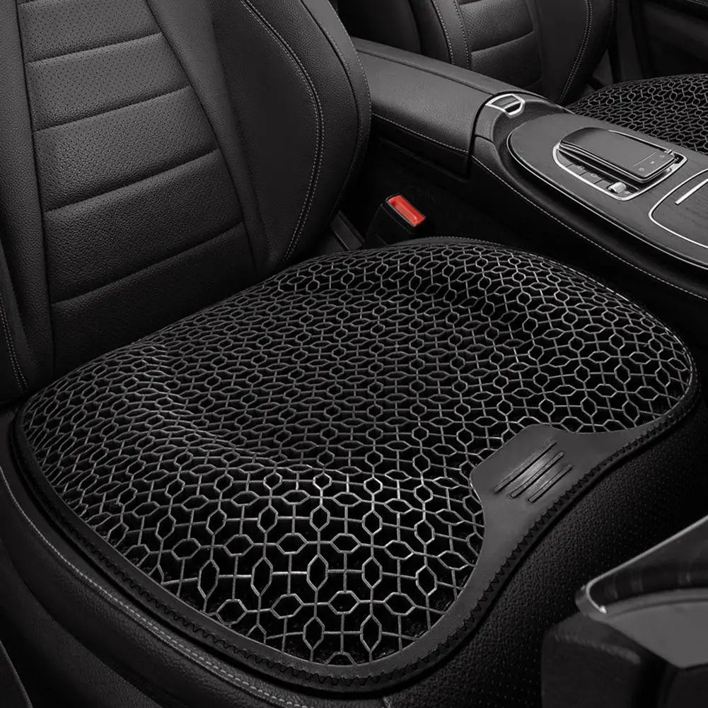 Gel Car Seat Cushion - Cooling Honeycomb Design