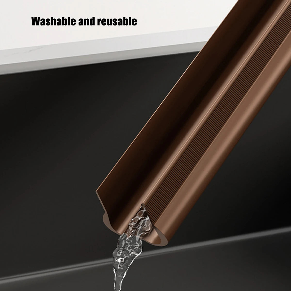 PVC Flexible Door Bottom Sealing Strip - Draft Stopper Weatherstrip
