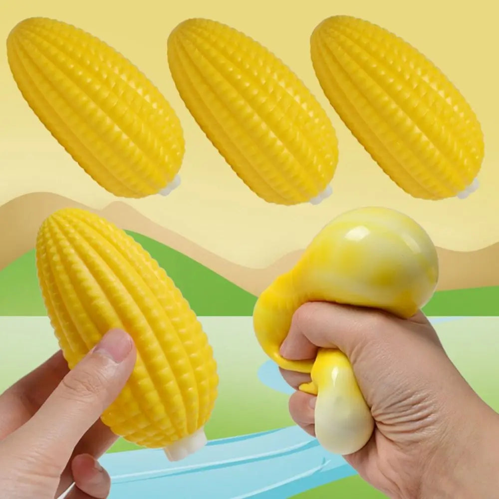 Cheese & Corn Squeeze Stress Relief Toy