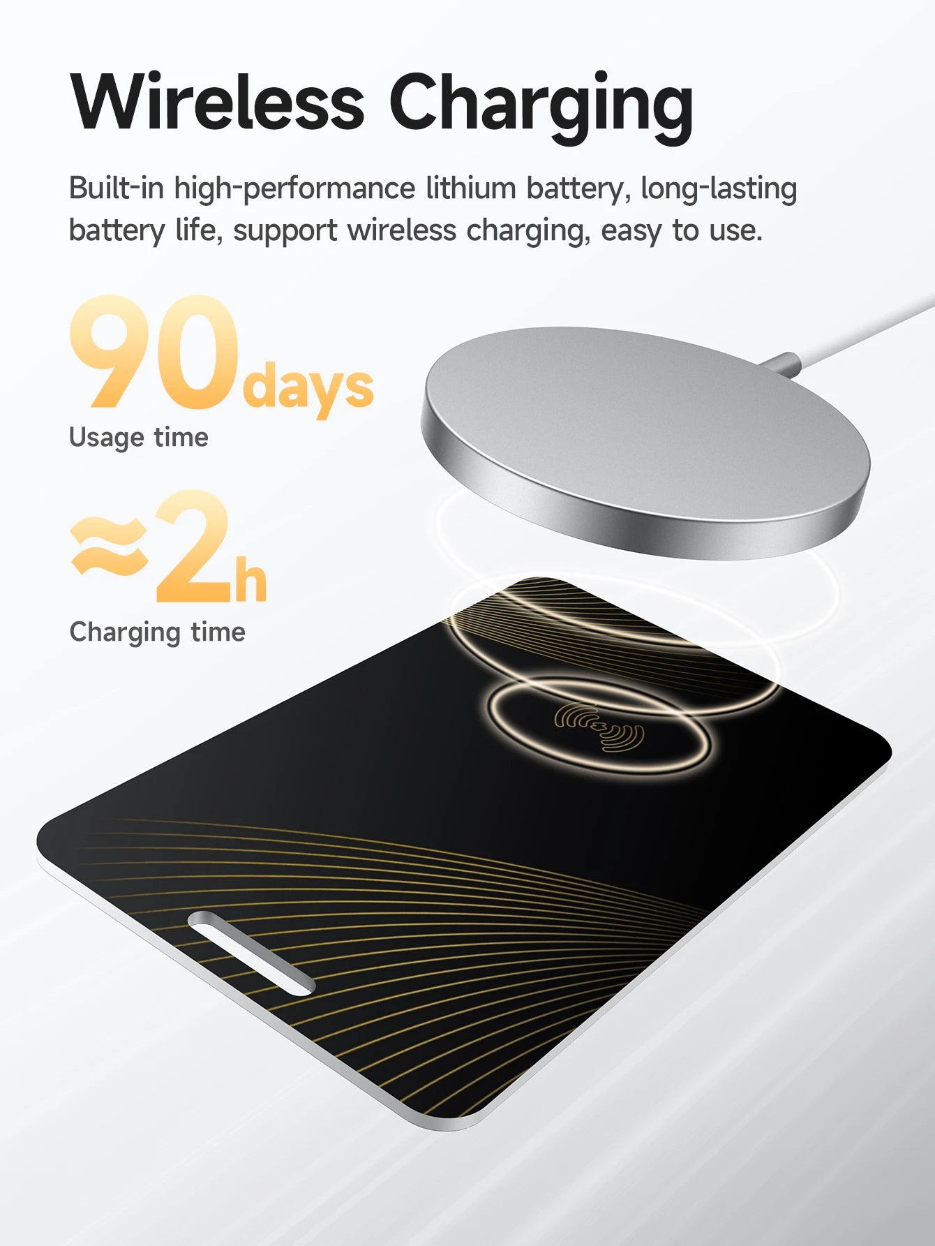 Card GPS Tracker - Wireless Charging Pet & Animal Finder