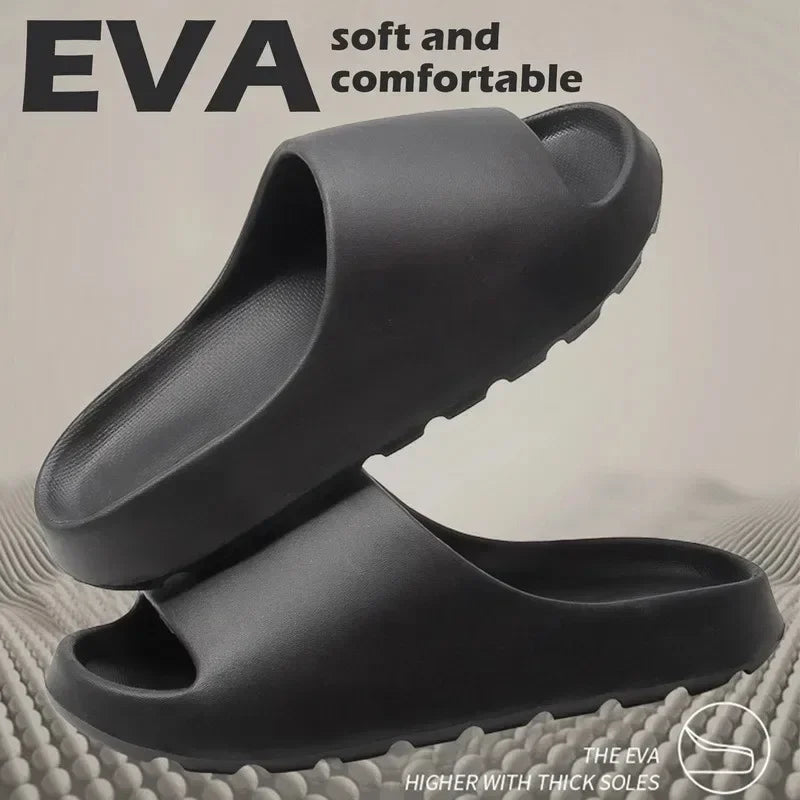 Cloud Coconut Slippers - Soft EVA Beach Sandals