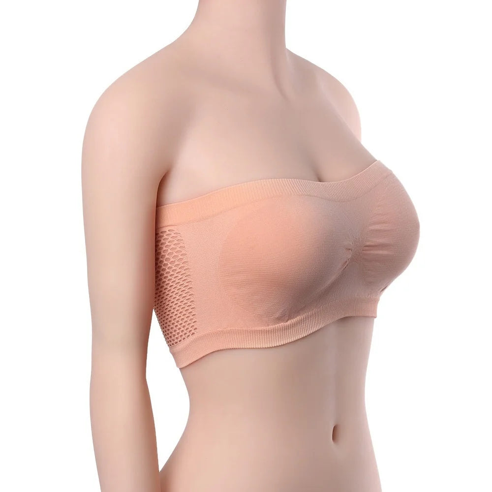 Women's Seamless Strapless Chest Wraps - High Elastic Tube Top