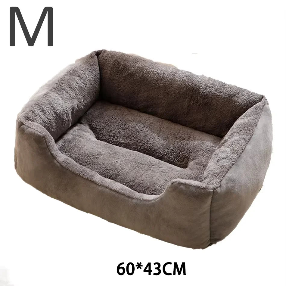 Winter Warm Cat Nest - Plush Pet Bed for Cats & Dogs