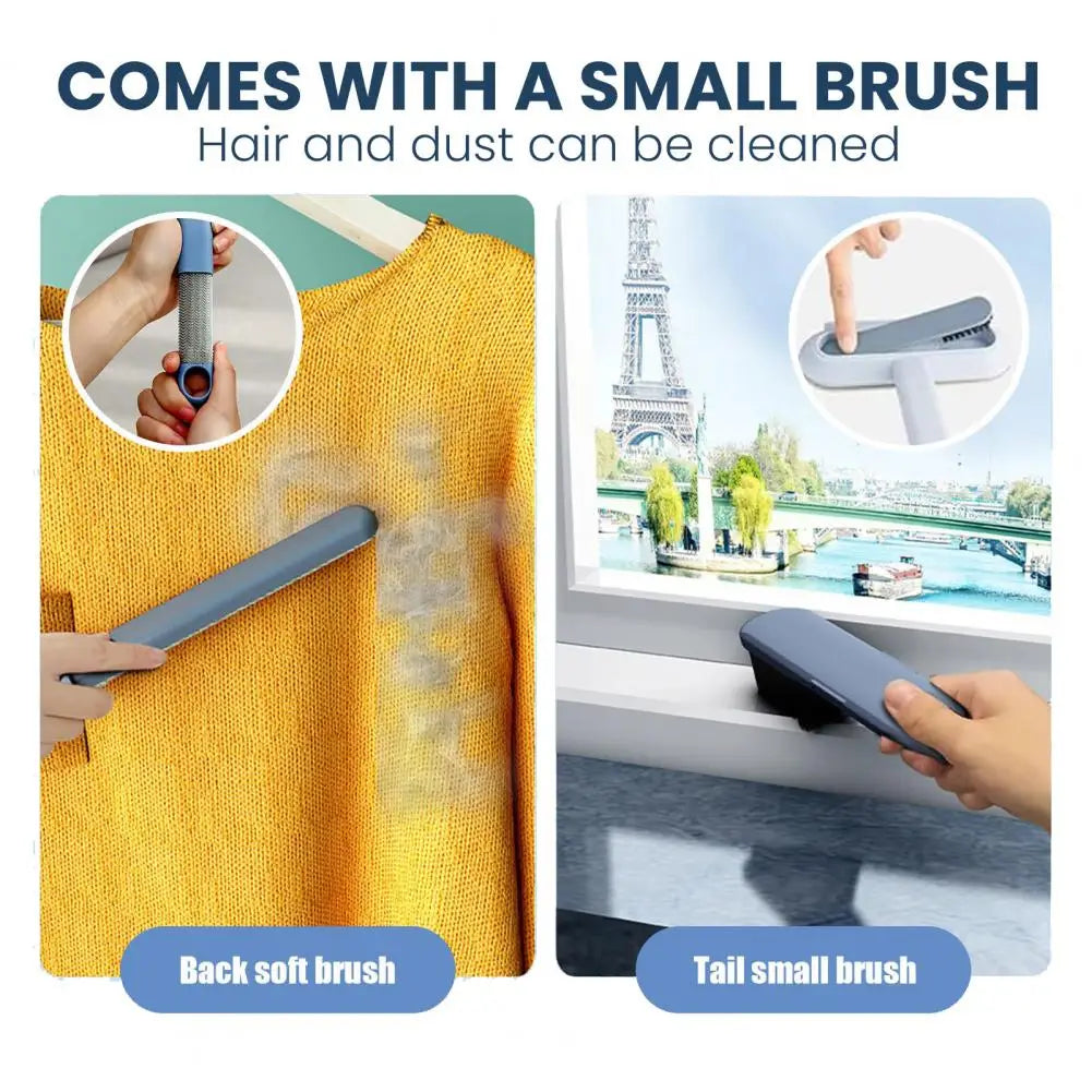 4-in-1 Pet Hair Cleaner - Washable Fabric-Safe Brush Set
