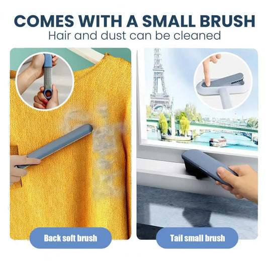 4-in-1 Pet Hair Cleaner - Washable Fabric-Safe Brush Set