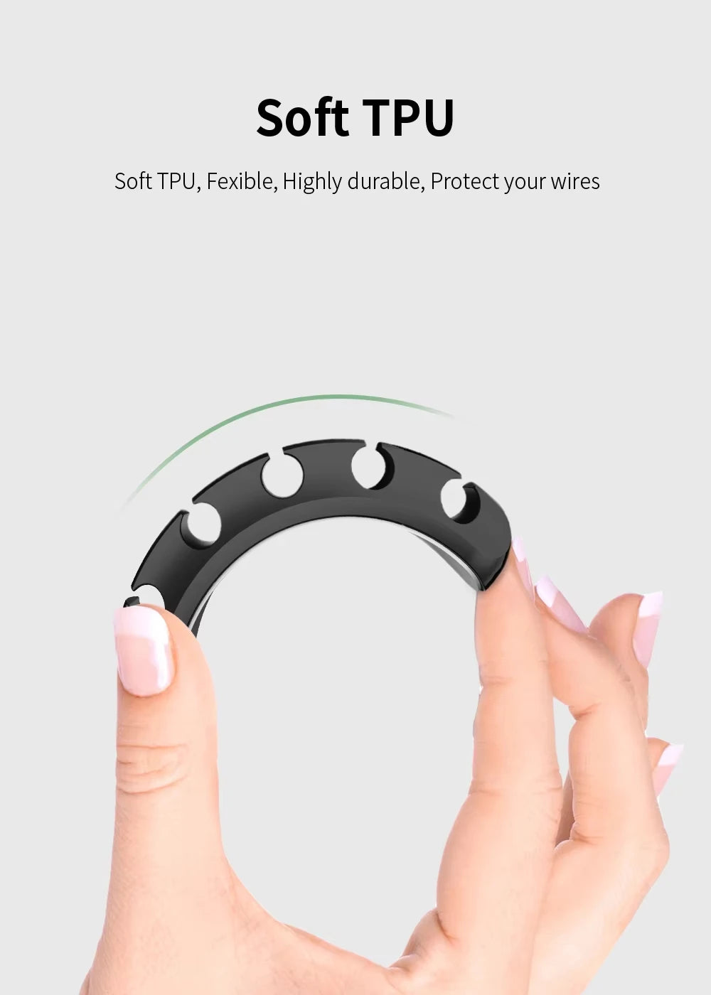 USB Cable Organiser & Wire Management Clips