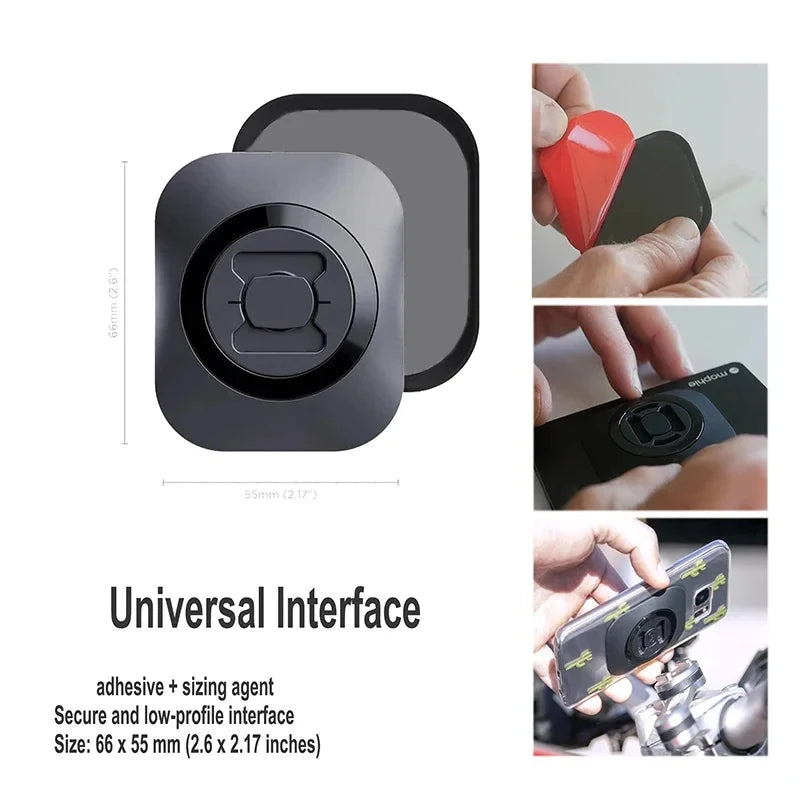 Motorcycle Phone Holder - Quick Mount GPS Stand Bracket