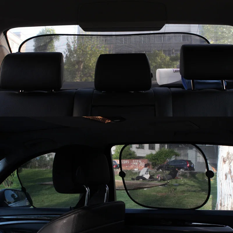 Universal Car Sunshade - Block UV Rays, Reduce Glare