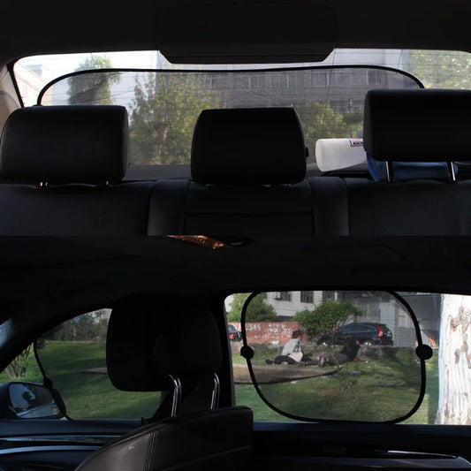 Universal Car Sunshade - Block UV Rays, Reduce Glare - Bascora