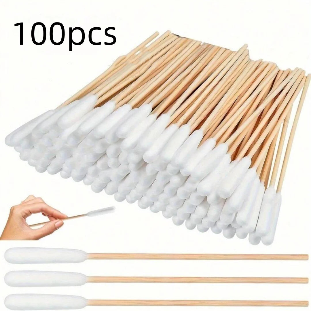 Tampons nettoyants pour oreilles d'animaux - 50/100/300/500/900/1000 pièces