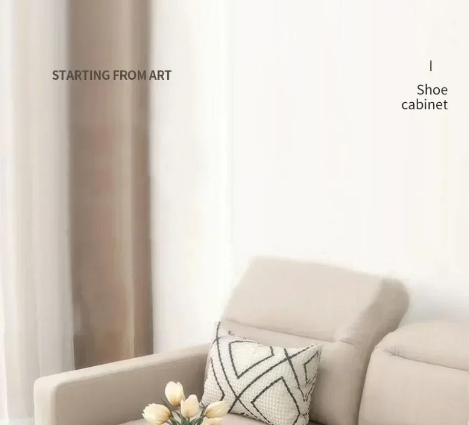 C-Shaped Side Table - Portable Modern Coffee Table