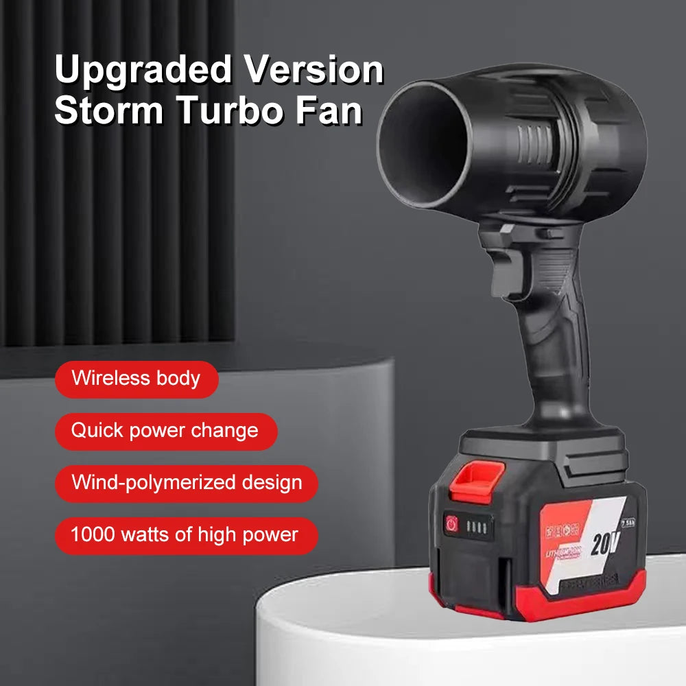 Professional Handheld Turbo Fan - 200 MPH for Makita 18V Battery