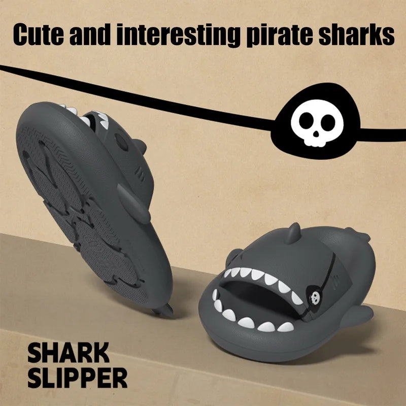 Summer Shark Slippers - Comfortable and Stylish Footwear