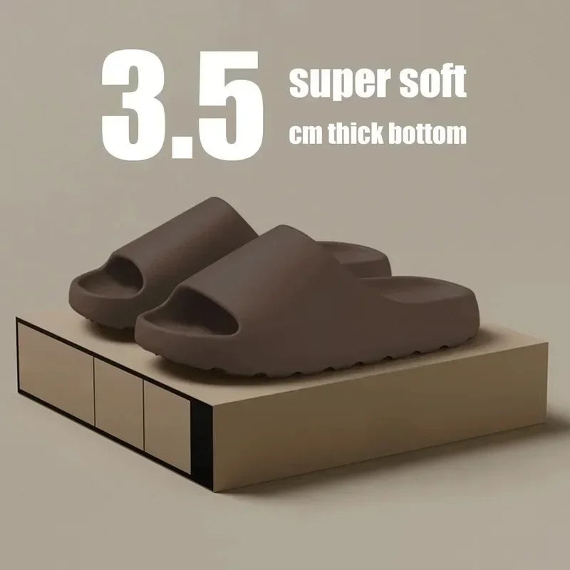 Cloud Coconut Slippers - Soft EVA Beach Sandals