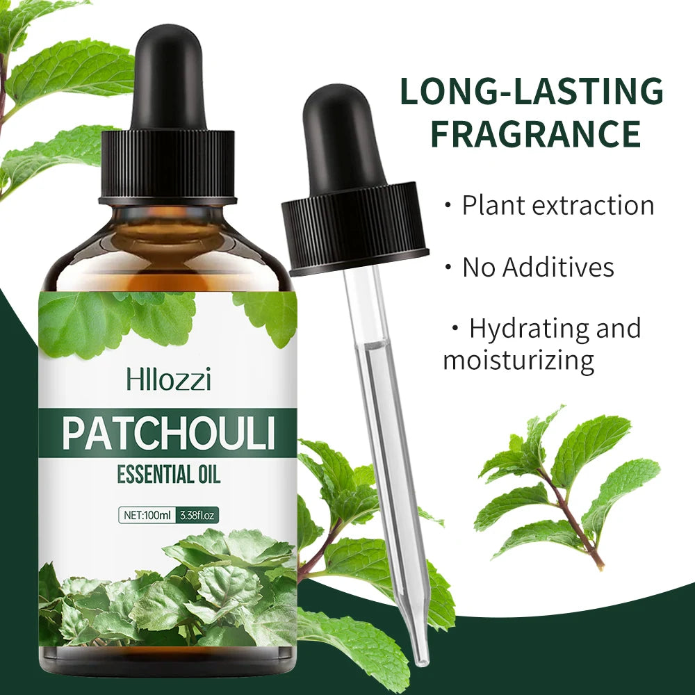 Patchouli Essential Oil - Moisturizing Diffuser & Massage Oil